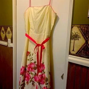 Dress Barn throw back spring dress.  Women’s size 16